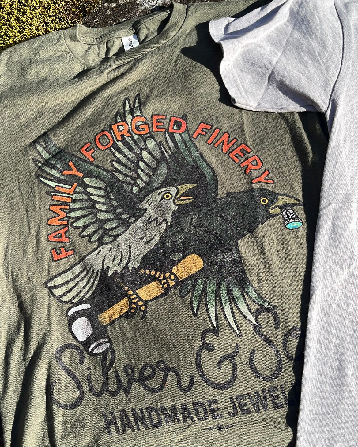 Silver & Son Graphic T-Shirt - Military Green