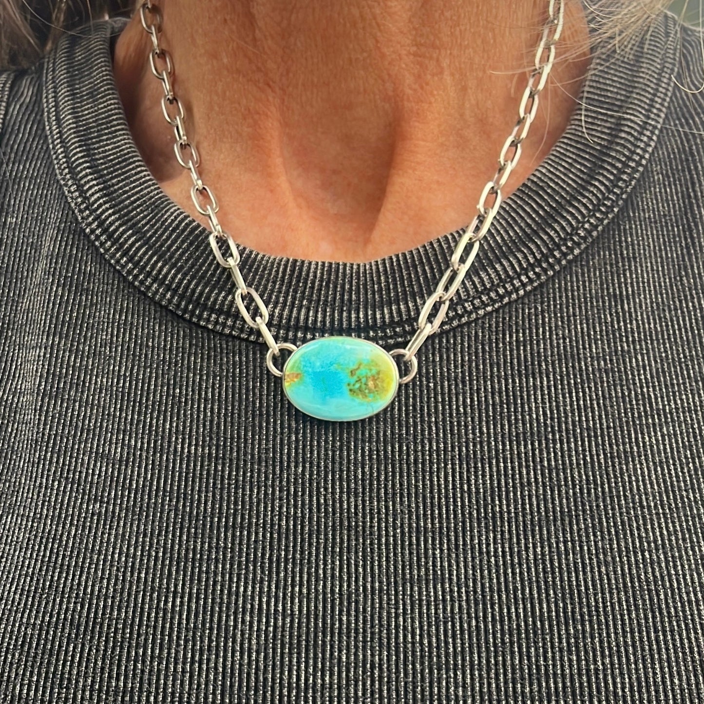 Sonoran Turquoise Choker Necklace