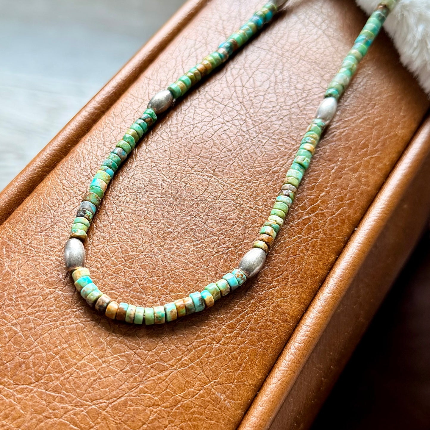 Turquoise Bead Necklace