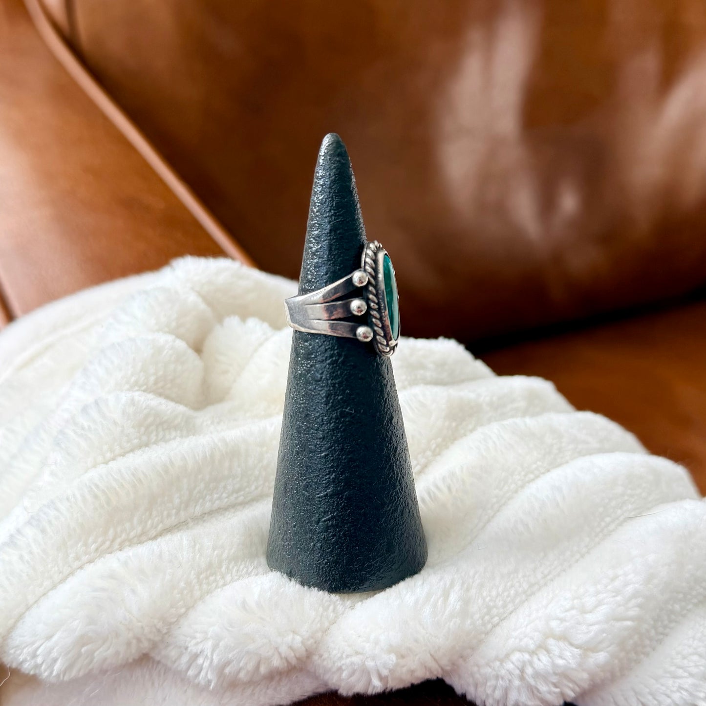 Vintage Turquoise Ring - Size 5