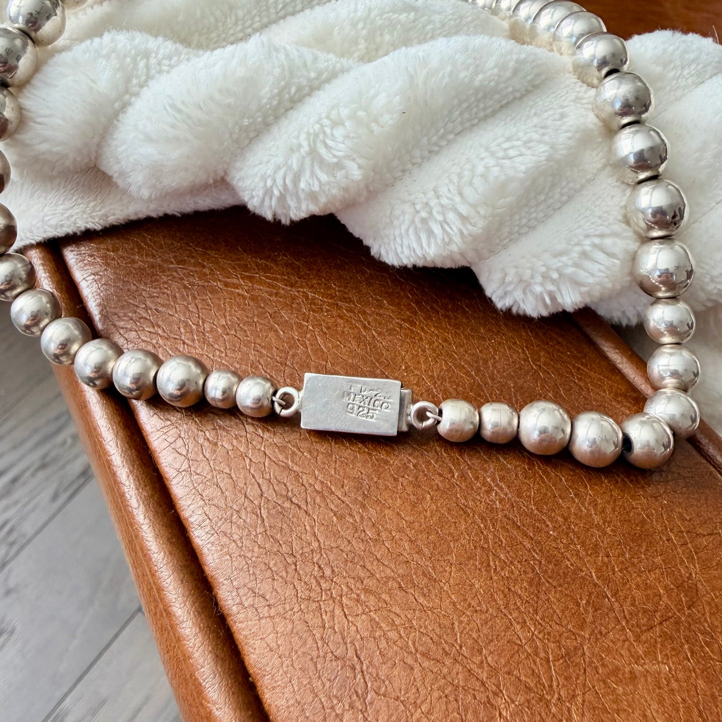 Vintage Taxco Graduated Pearl Necklace