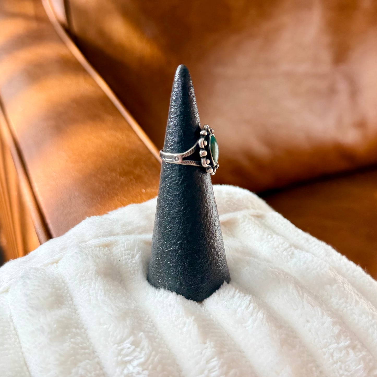 Vintage Turquoise Ring - Size 5