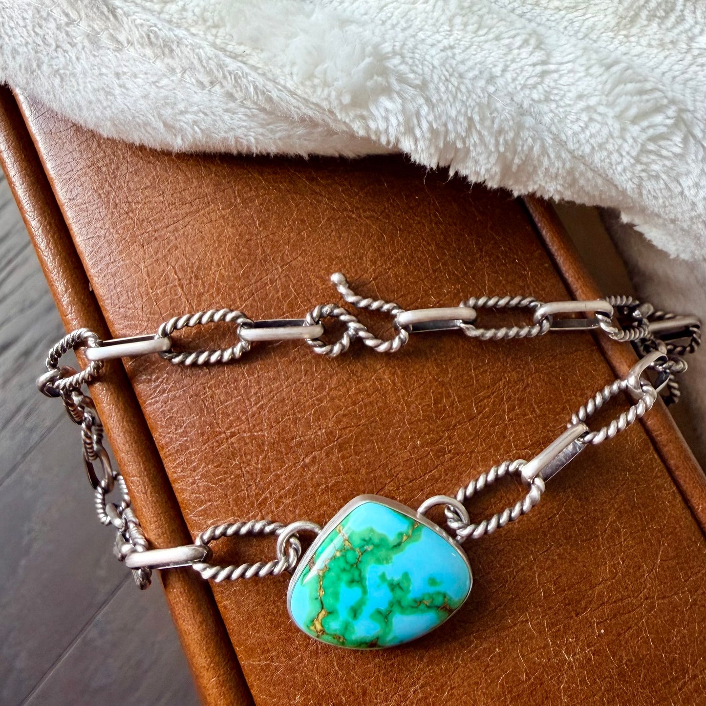 Sonoran Turquoise Chain Link Choker