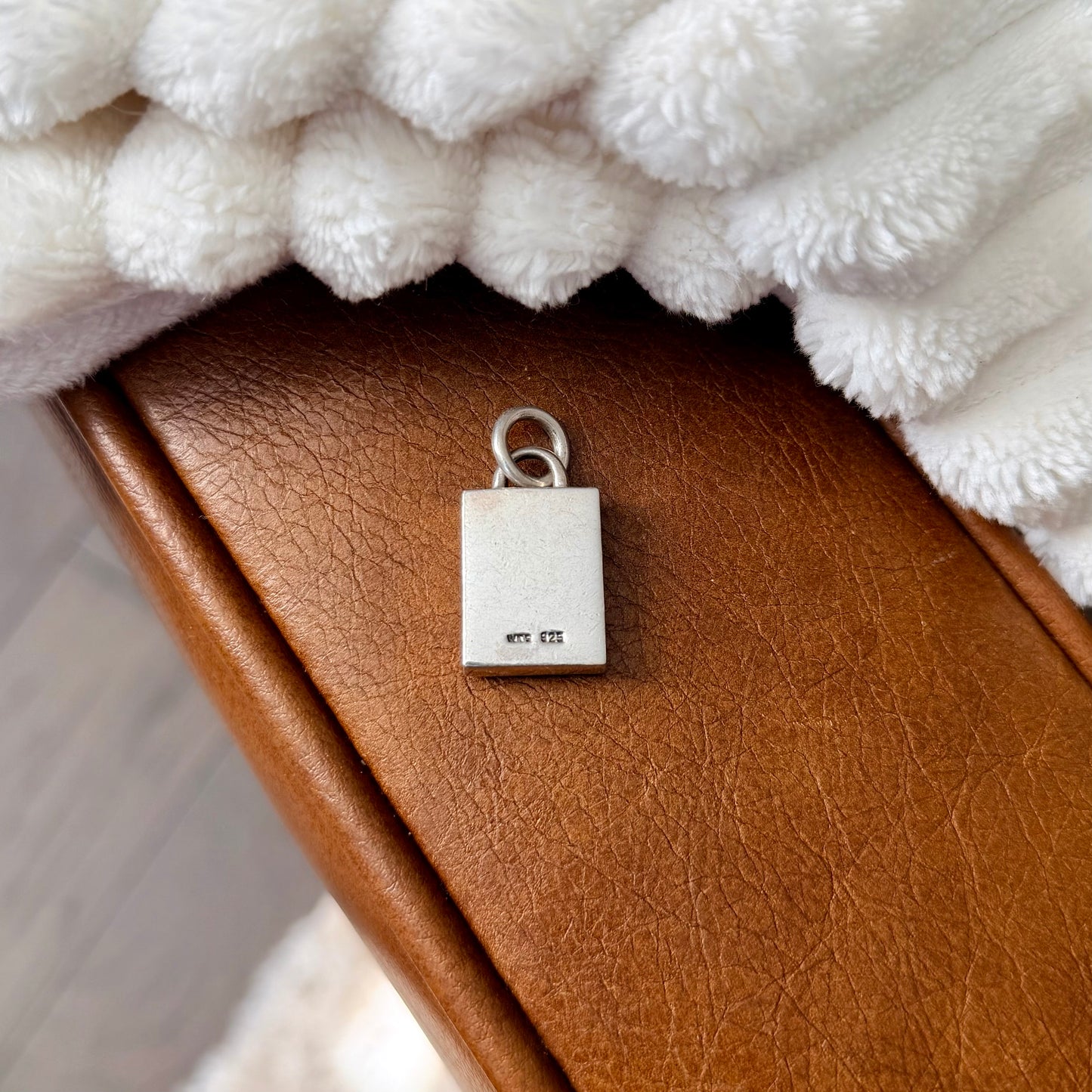 Vintage Skull & Crossbones Shadowbox Pendant