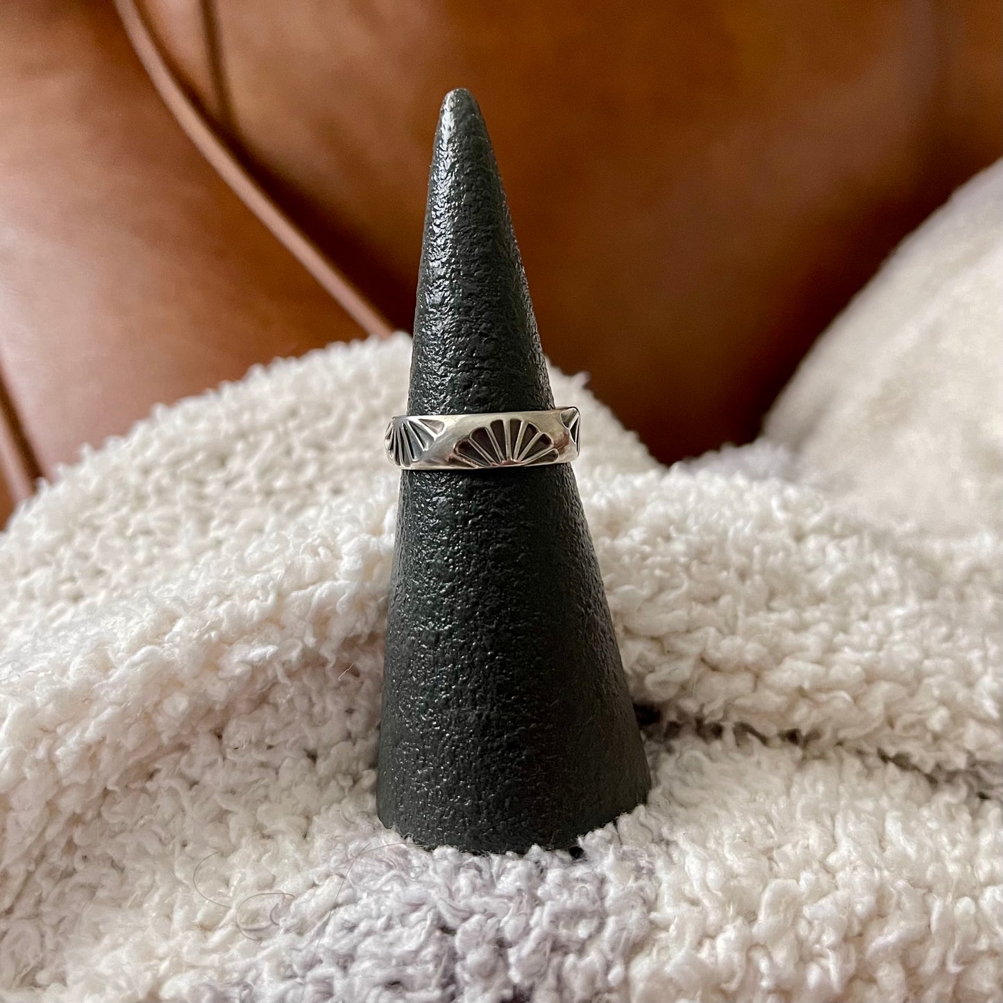 Horizon Medium Stamped Ring