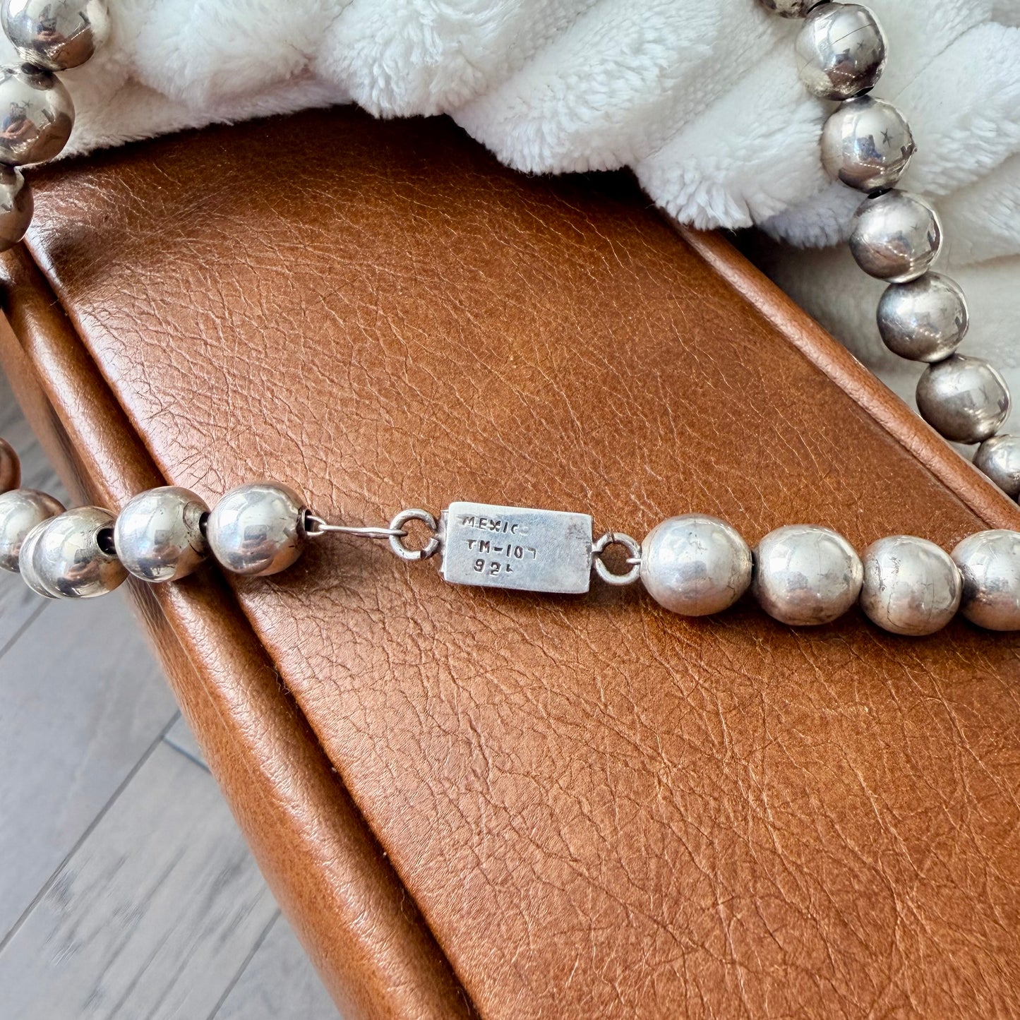 Vintage Taxco Graduated Pearl Necklace