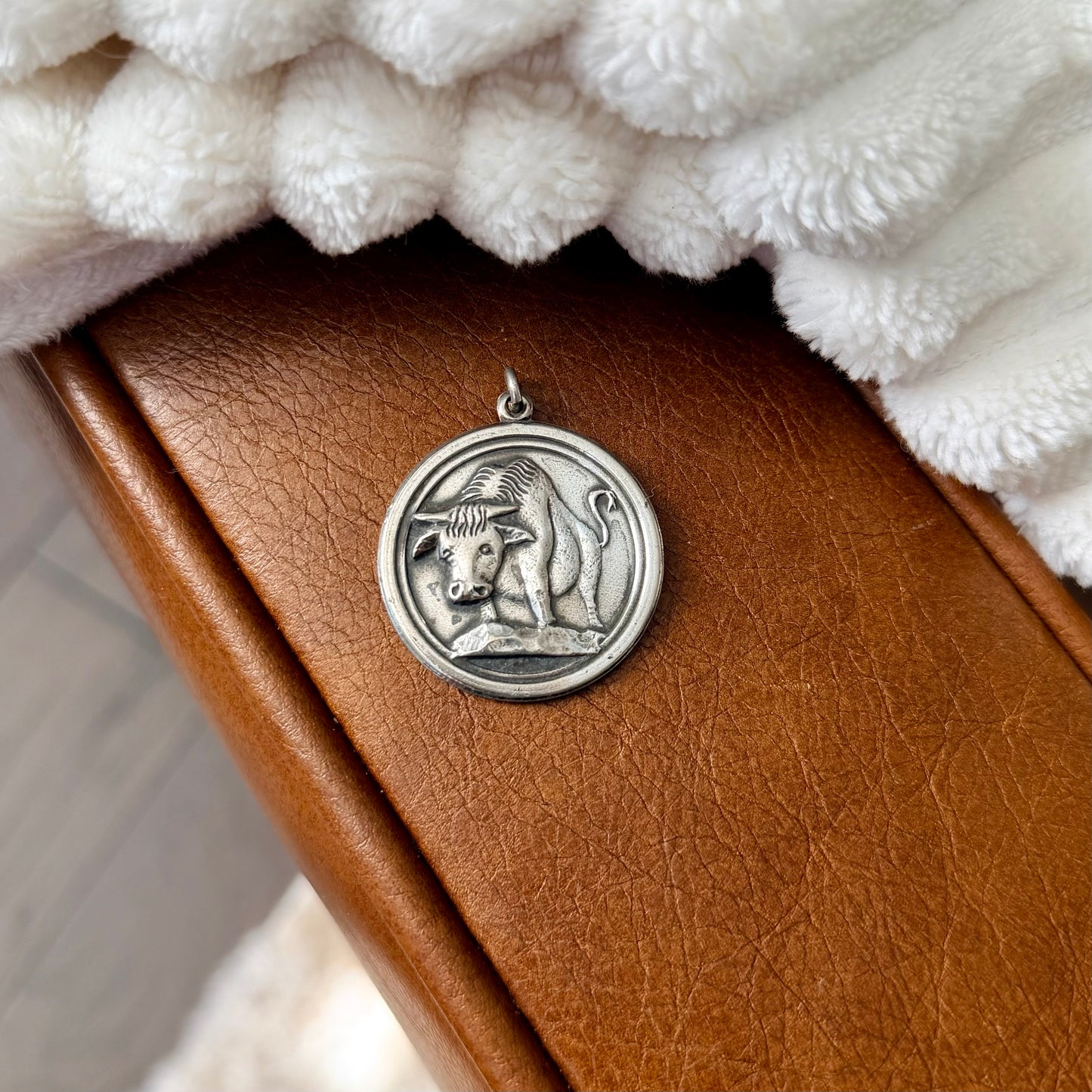 Vintage Bull Pendant