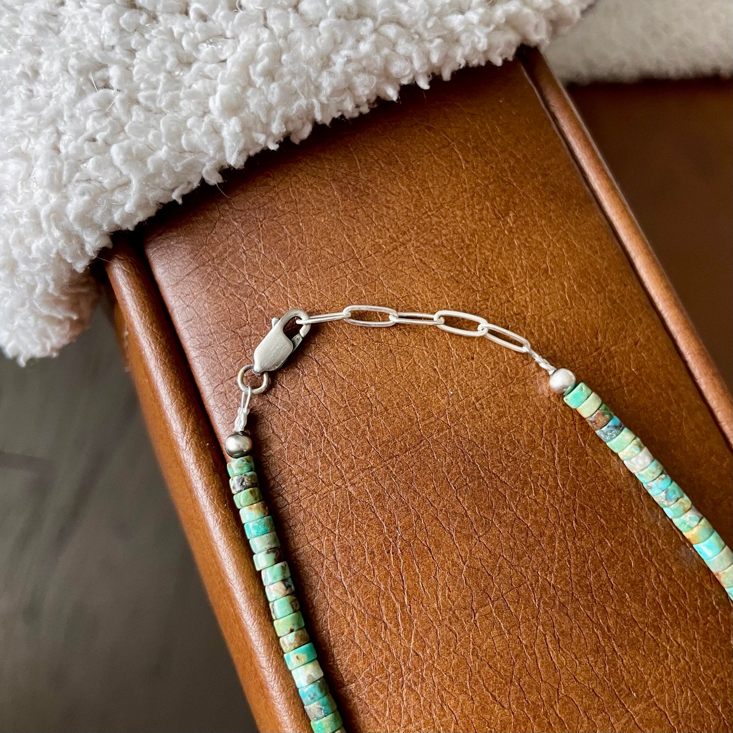 Turquoise Bead Necklace