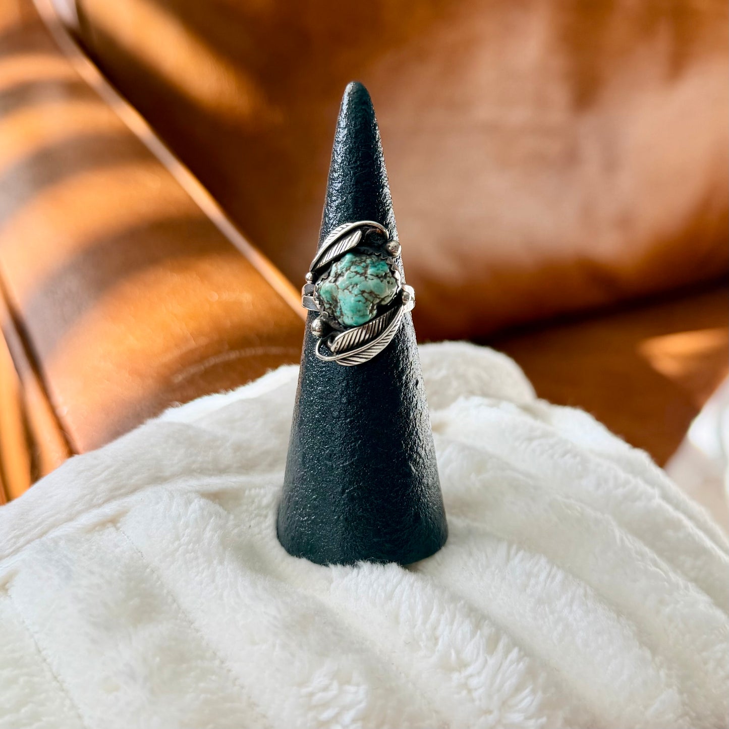 Vintage Turquoise Ring - Size 7