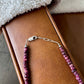 Purple Spiny Bead Necklace