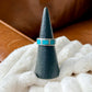 Vintage Turquoise Inlay Ring - Size 8.5