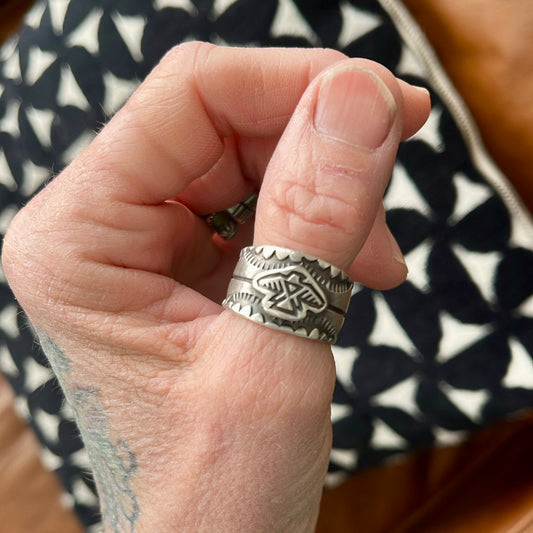 Thunderbird Cigar Band Ring