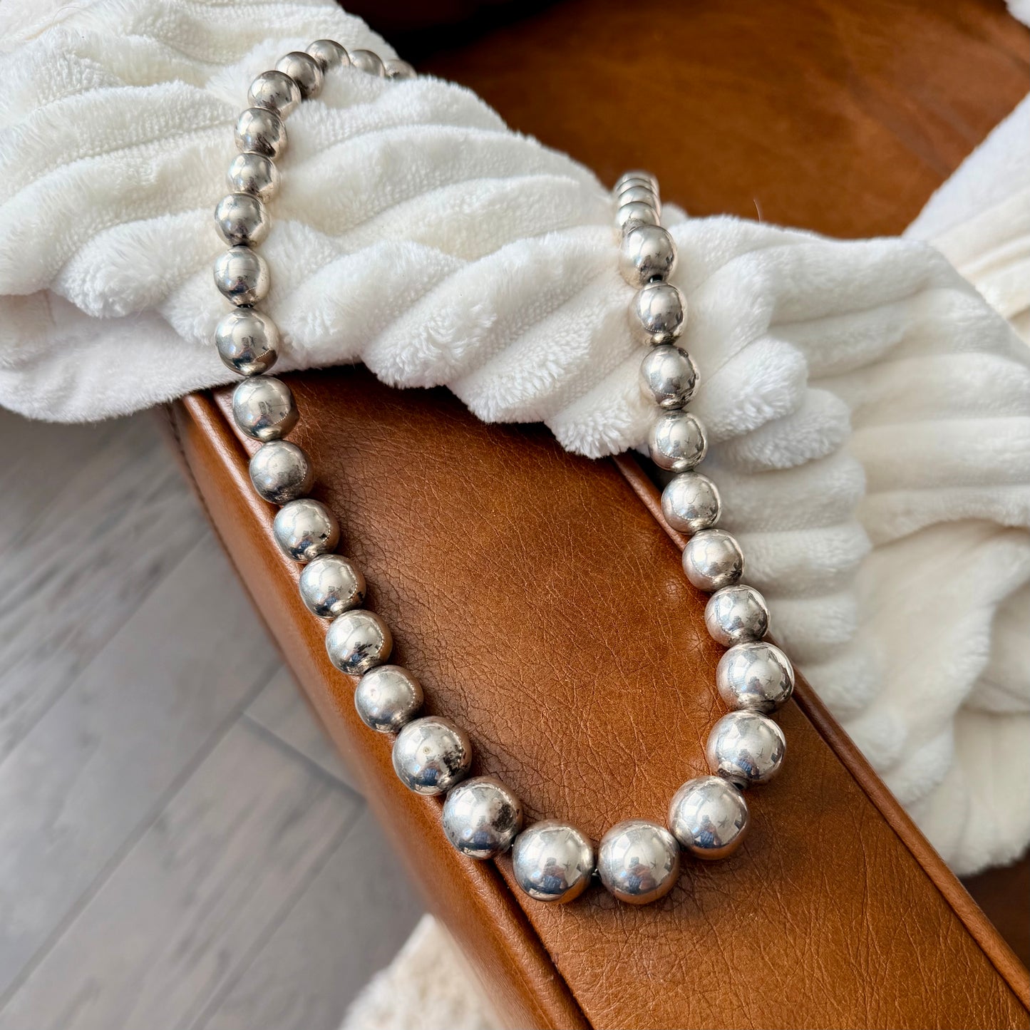 Vintage Taxco Graduated Pearl Necklace