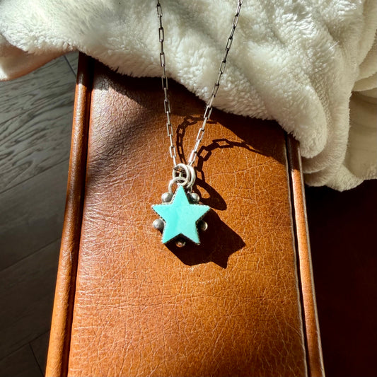 Turquoise Star Necklace