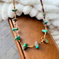 Vintage Turquoise and Heishi Bead Necklace