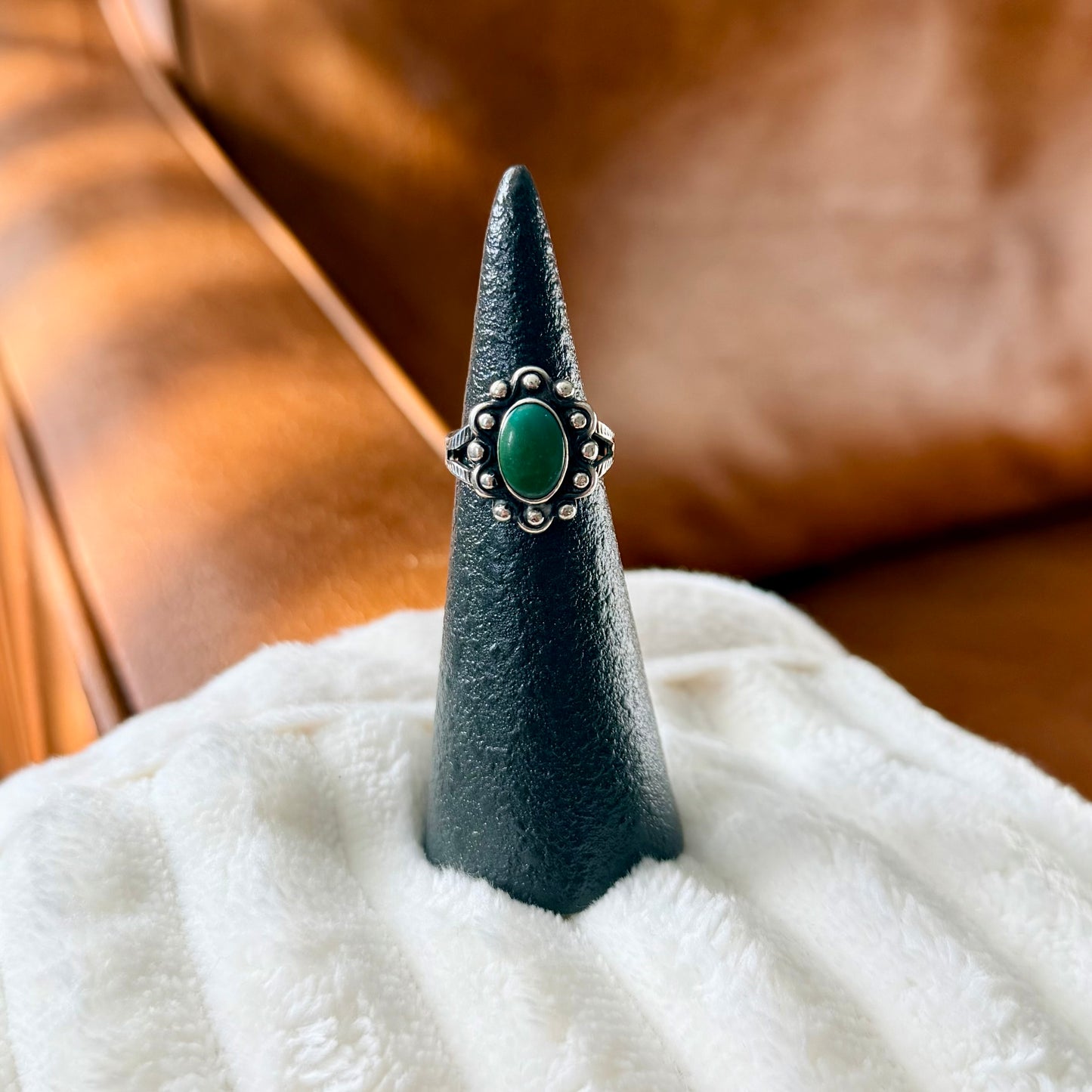 Vintage Turquoise Ring - Size 5