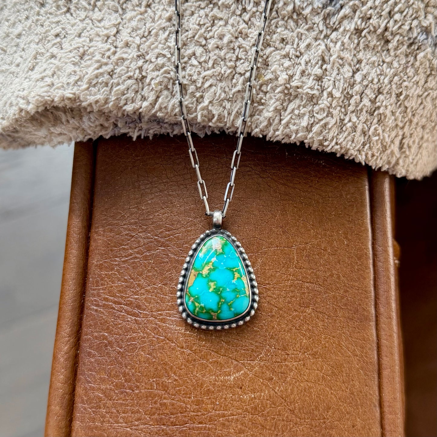 Sonoran Gold Turquoise Necklace