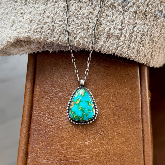Sonoran Gold Turquoise Necklace