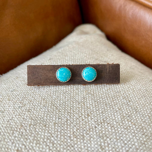 Blue Ridge Turquoise Stud Earrings
