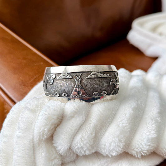 Vintage Storyteller Cuff