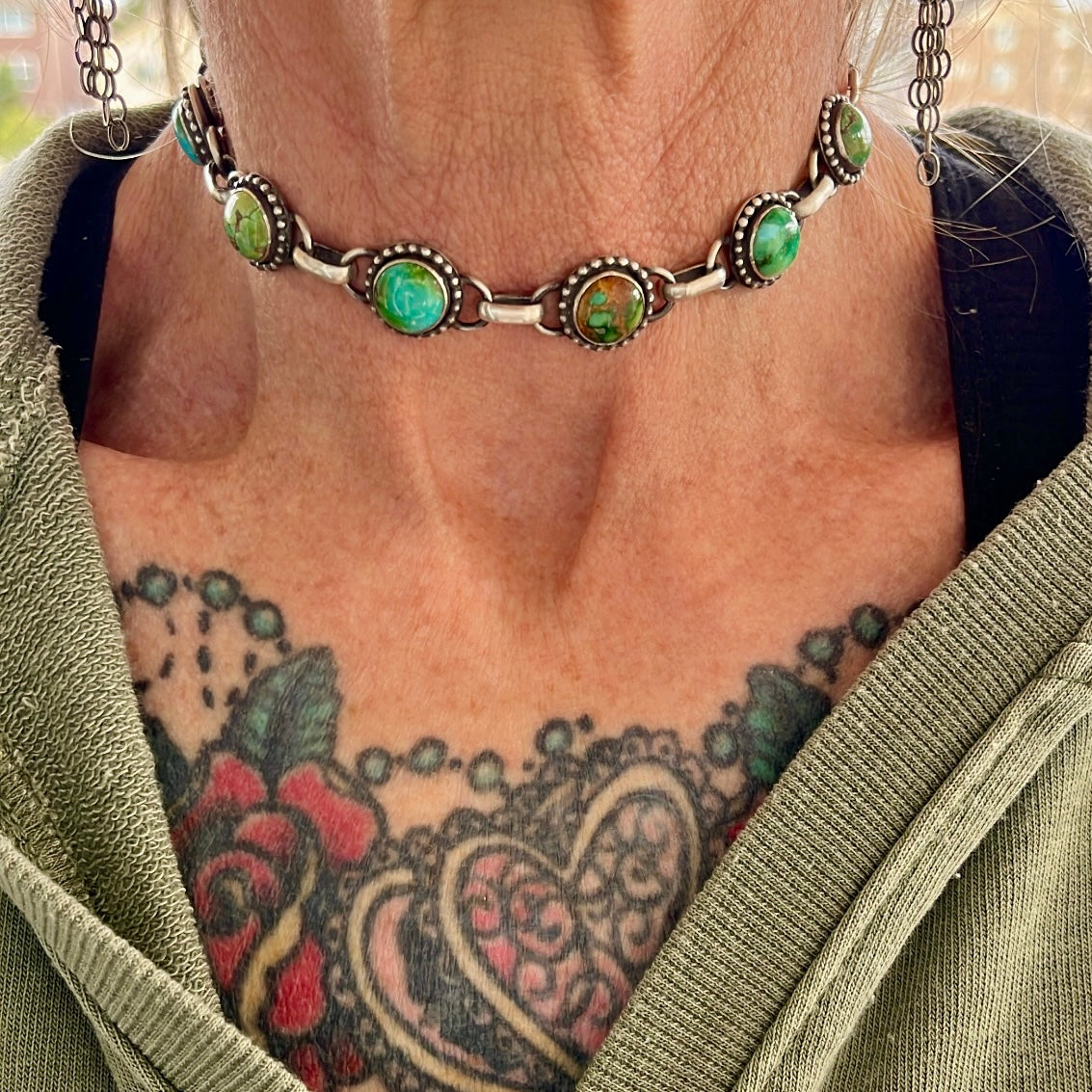 Sonoran Link Choker Necklace