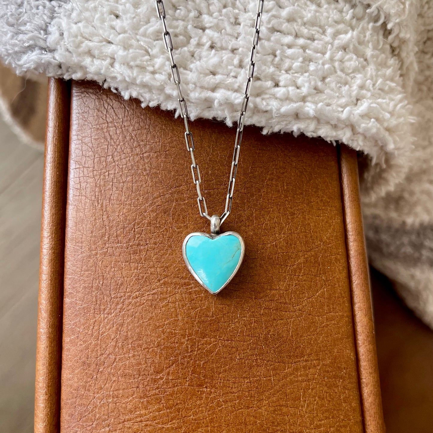 Turquoise Heart Necklace