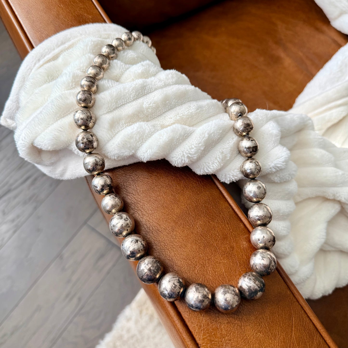 Vintage Taxco Graduated Pearl Necklace