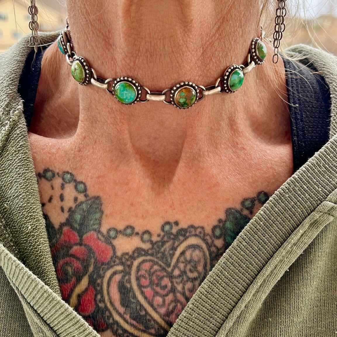 Sonoran Link Choker Necklace