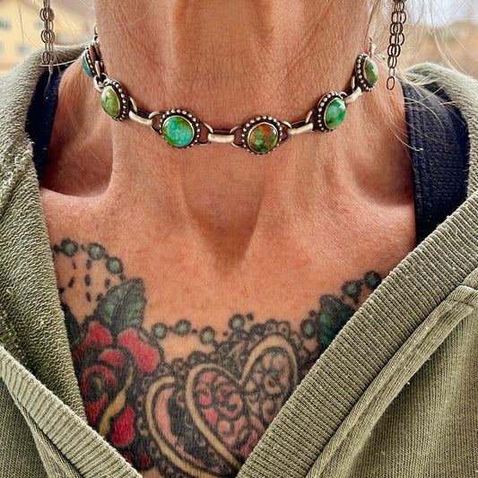 Sonoran Link Choker Necklace