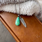 Emerald Valley Turquoise Charm Necklace