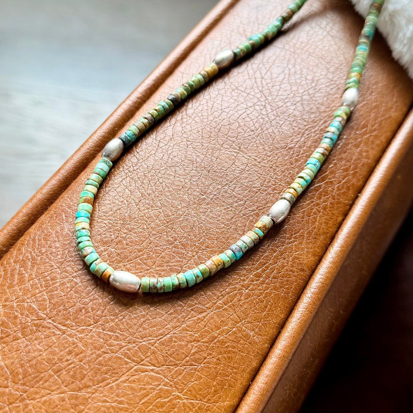 Turquoise Bead Necklace