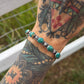 Kingman Turquoise 5 Stone Stacker Cuff