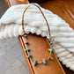 Vintage Turquoise and Heishi Bead Necklace
