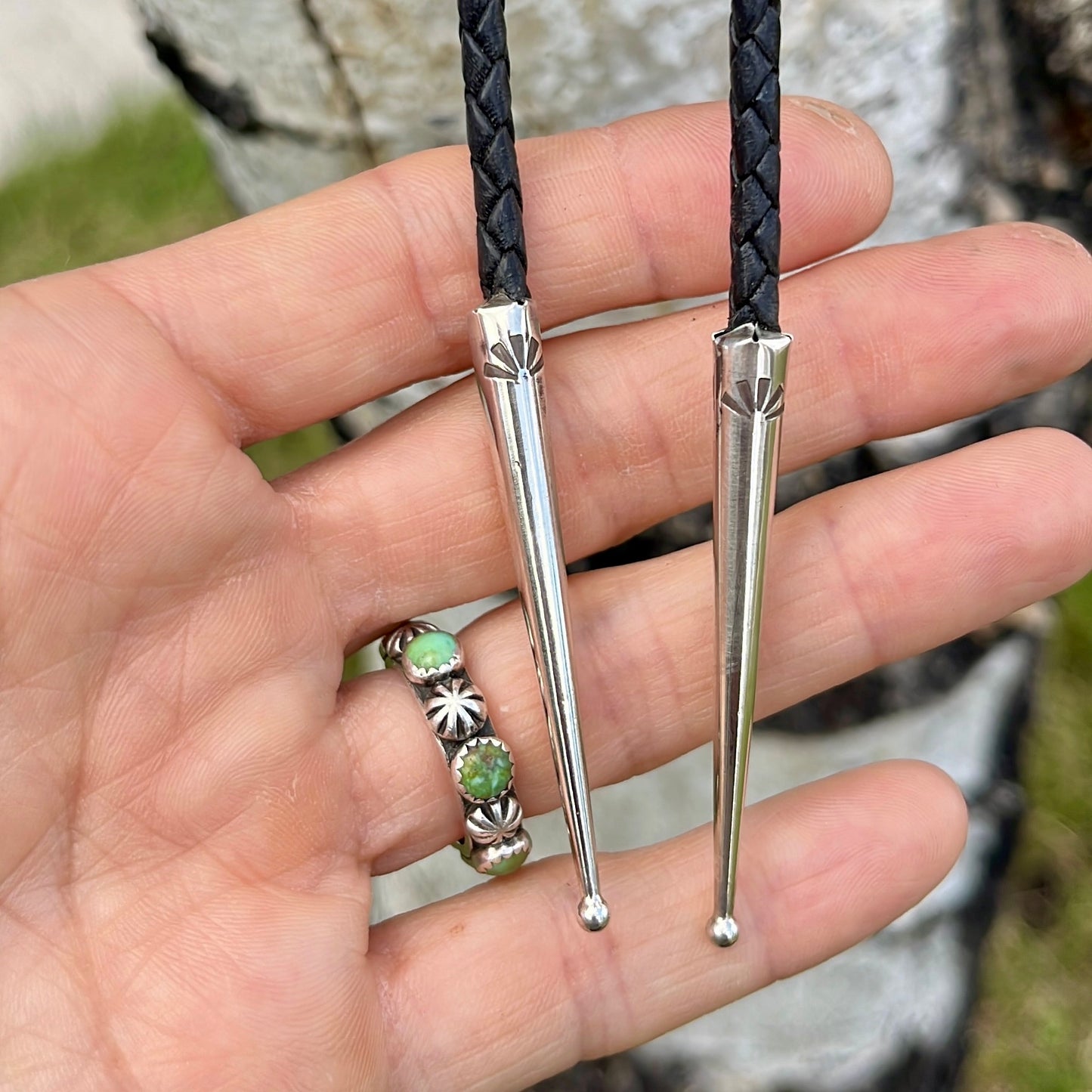 Blackjack Turquoise Bolo