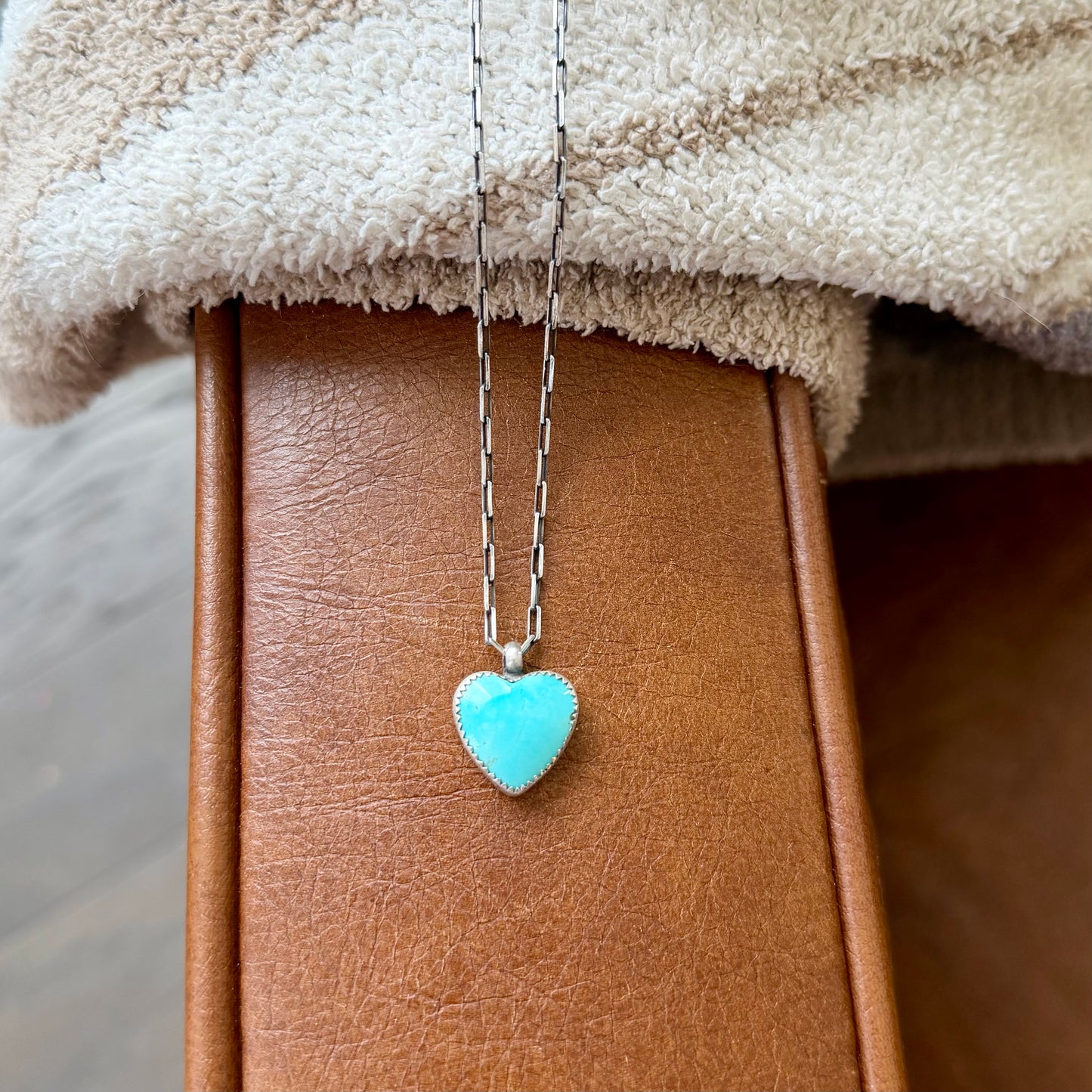 Turquoise Heart Necklace