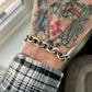 Variscite Heart Charm Bracelet