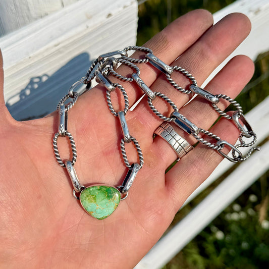 Sonoran Turquoise Chain Link Choker