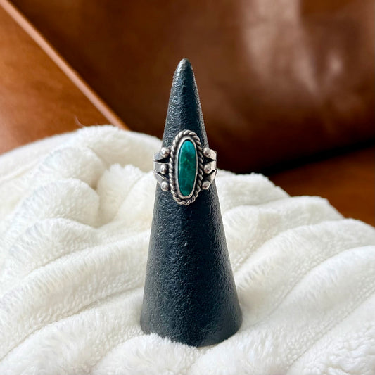 Vintage Turquoise Ring - Size 5