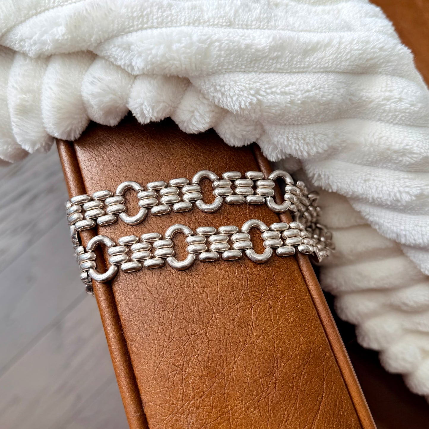 Vintage Chunky Link Necklace