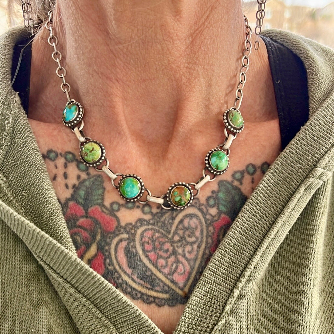 Sonoran Link Choker Necklace