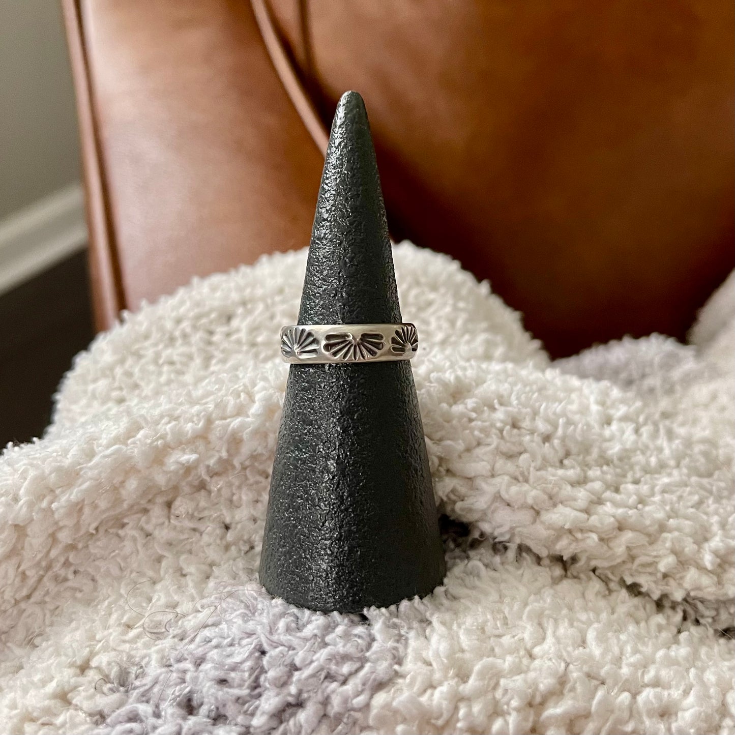Sunrise Medium Stamped Ring