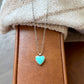 Turquoise Heart Necklace