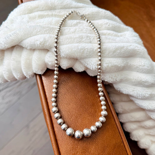 Vintage Graduated Pearl Necklace