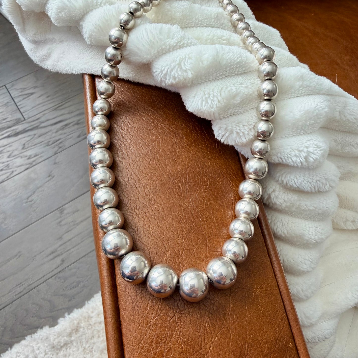 Vintage Taxco Graduated Pearl Necklace