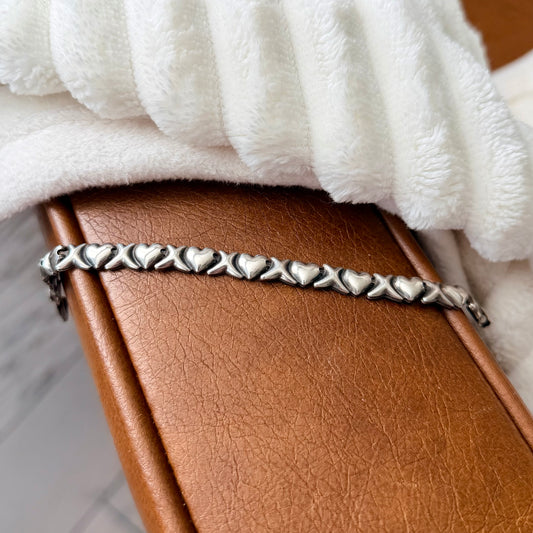 Vintage Heart Bracelet