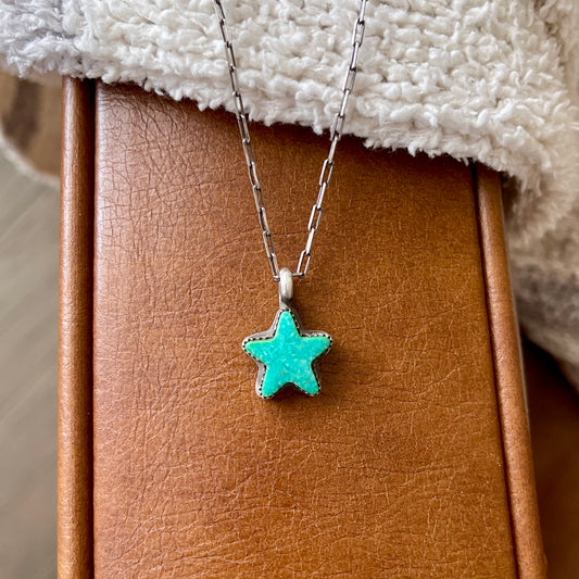 Turquoise Star Necklace