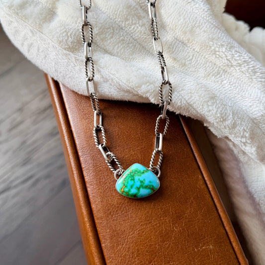 Sonoran Turquoise Chain Link Choker
