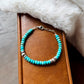 Turquoise Bead Bracelet