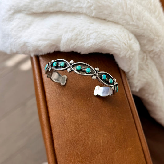 Vintage Turquoise Cuff