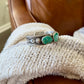 Turquoise Mountain Stamped Cuff